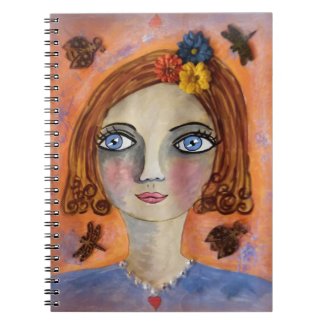 Whimsical Girl Notebook