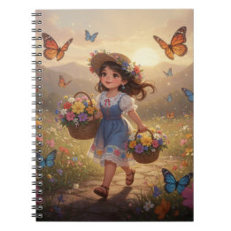 Whimsical Girl Notebook