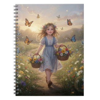 Whimsical Girl Notebook