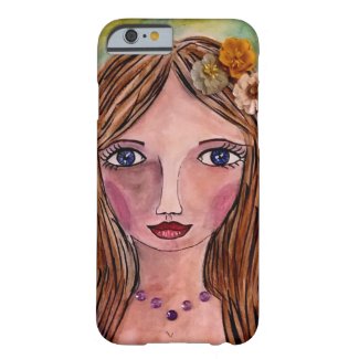 Whimsical Girl on iPhone 6 / 6s Barely There Case