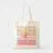 Whimsical Girly Floral Pink Ballerina Personalized