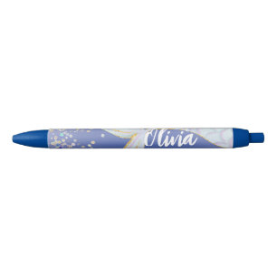 Whimsical Glitter Mermaid Beachy Under the Sea  Pen
