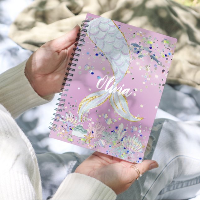 Whimsical Glitter Mermaid Beachy Under the Sea  Planner (Creator Uploaded)