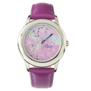 Whimsical Glitter Mermaid Beachy Under the Sea Watch