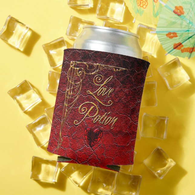 Whimsical Goth Love Potion  Can Cooler (In Situ Summer)
