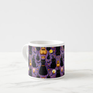 Whimsical Halloween Animals  Espresso Cup