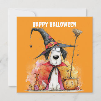 Whimsical Halloween Dog