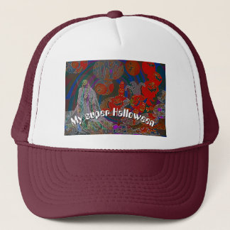 Whimsical Halloween Dreams Trucker Hat