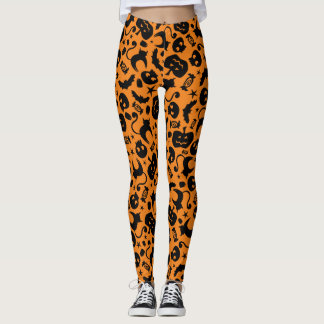 Whimsical Halloween Leggings