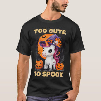 Whimsical Halloween Unicorn boy T-Shirt