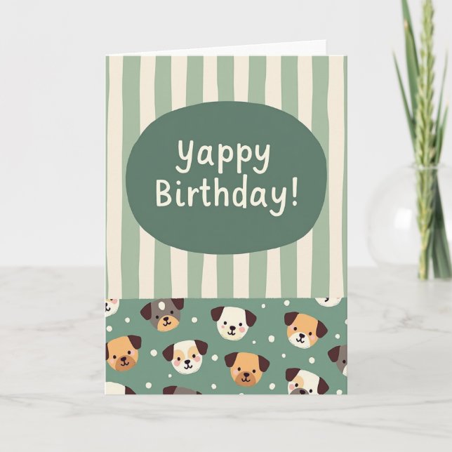 Whimsical Hand Drawn Birthday Card (Front)