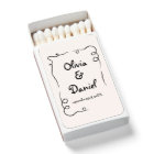 Whimsical Hand Drawn Funky Details Wedding