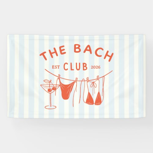 Whimsical Hand Drawn Orange Cocktail Bachelorette