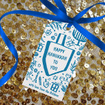 Whimsical Hanukkah Holiday Cute Driedel Custom Gift Tags<br><div class="desc">Perfect cute custom gift tag! Hand made art for you! Perfect for a winter, hanukkah, holiday party or other event. FULLY CUSTOMIZABLE! Click on “Personalize” above to edit the text. Click "edit using design tool" to adjust the fonts, colors and placements. (check my shop for alternate designs too) THANK YOU...</div>