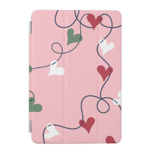 Whimsical Heart Garland iPad Smart Case -