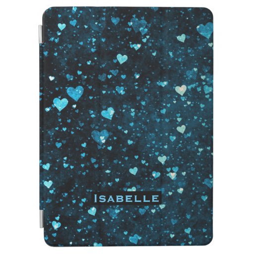 Whimsical Hearts Universe Cosmic Personalised iPad Air Cover