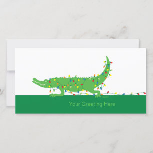 Whimsical Holiday Letter Card