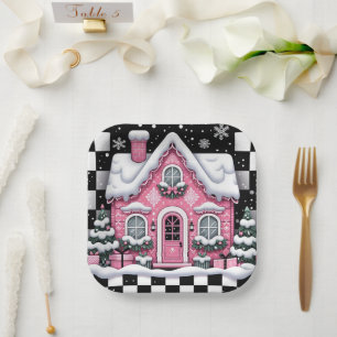Whimsical Holiday Plates for Christmas