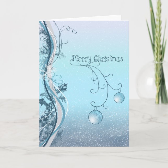 Whimsical Holidays Holiday Card (Front)