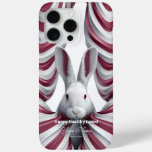 Whimsical Hopper: Artful Rabbit iPhone 15 case
