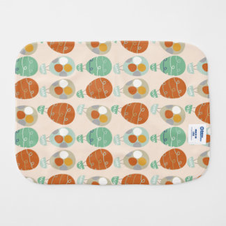 Whimsical Hot Air Balloons Burp Cloth