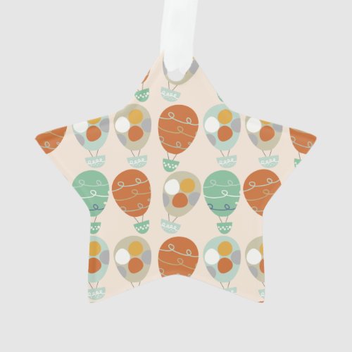 Whimsical Hot Air Balloons Ornament