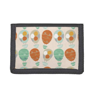 Whimsical Hot Air Balloons Trifold Wallet