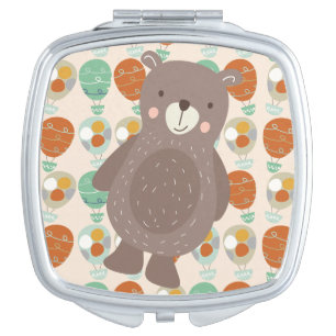 Whimsical Hot Air Balloons Vanity Mirror