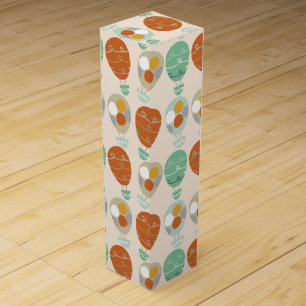 Whimsical Hot Air Balloons Wine Box