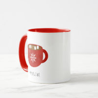 Whimsical Hot Cocoa Stay Warm Coffee Mug | Zazzle