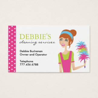 housekeeping business cards
