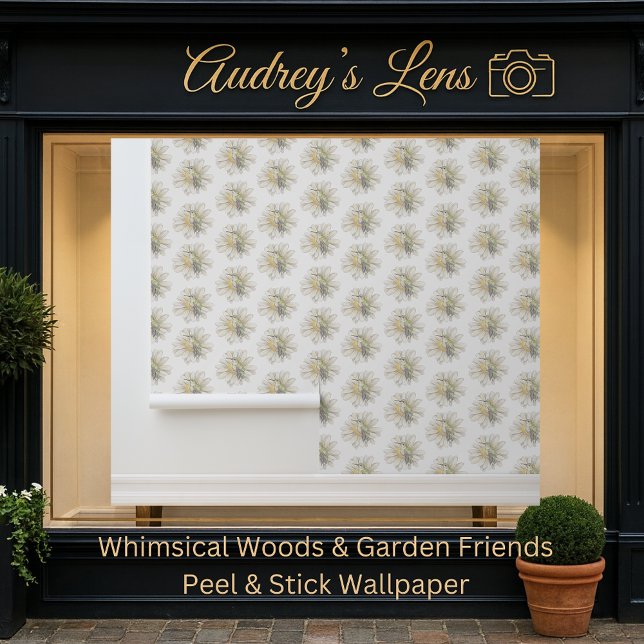 Whimsical Hummingbird & Spring Floral Nursery Wallpaper (Creator Uploaded)