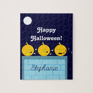 Whimsical Jack-o'-Lanterns Jigsaw Puzzle