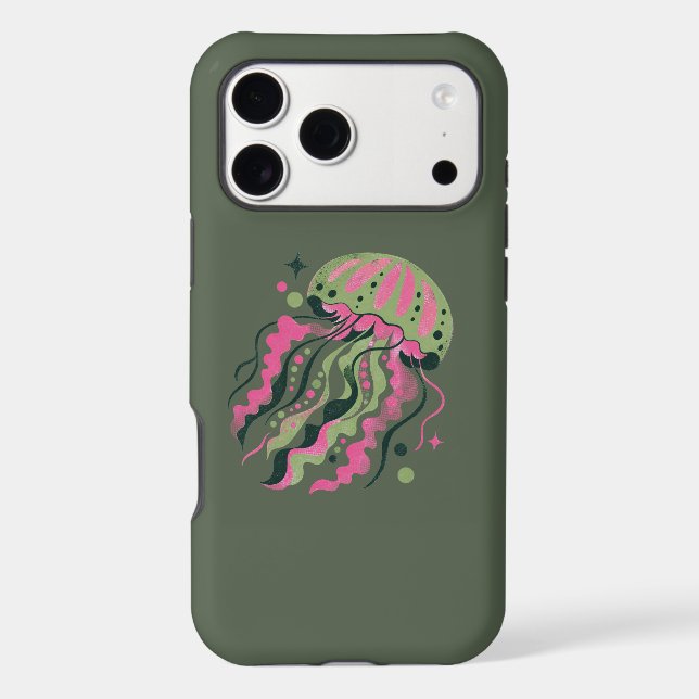 Whimsical Jellyfish Case-Mate iPhone Case (Back)