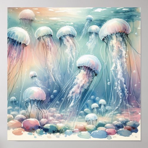 Whimsical Jellyfish Wall Art for anyone