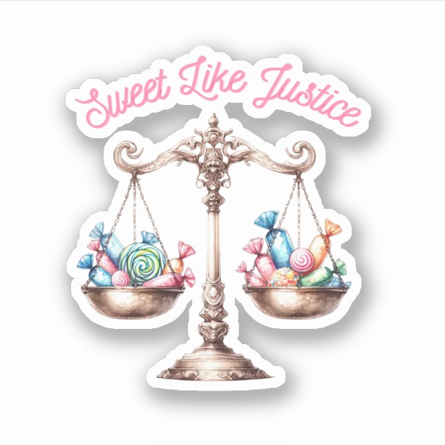 Whimsical Karma  Sticker (Front)