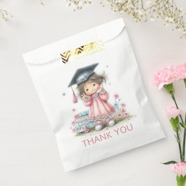 Whimsical Kindergarten Graduation Celebration  Favor Bag (Sealed)