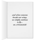 Whimsical Lady Angel Card (Inside (Right))