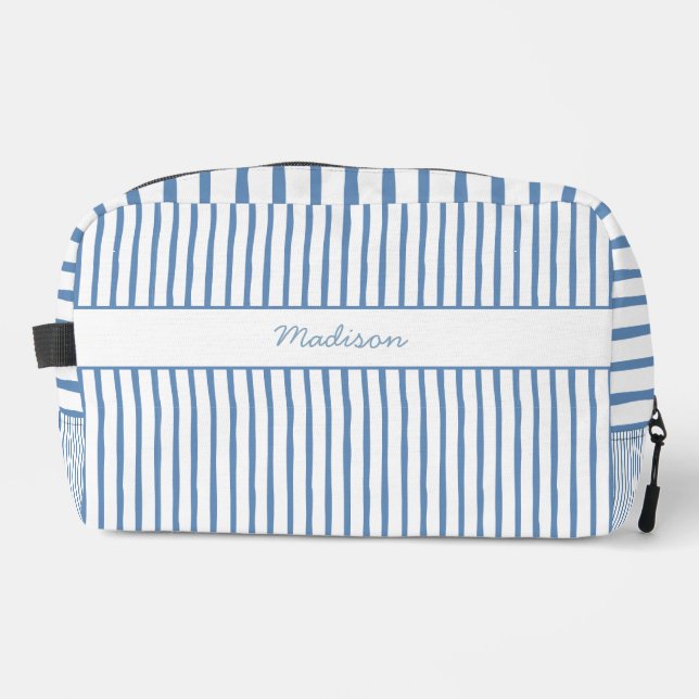 Whimsical Last Toast On The Coast Travel Dopp Kit (Front)