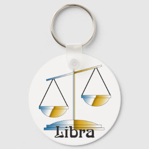 Whimsical Libra Keychain