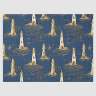 Whimsical Lighthouse Tissue Paper