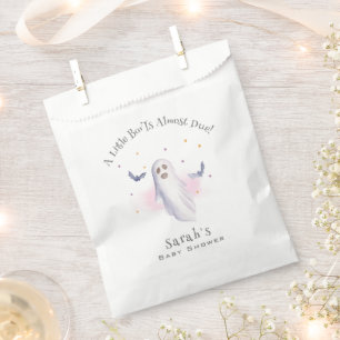 Whimsical Little Boo Halloween Baby Shower Favor Bag