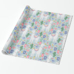 Whimsical Llama and Rainbow Wrapping Paper Whimsical Llama and Rainbow Wrapping Paper