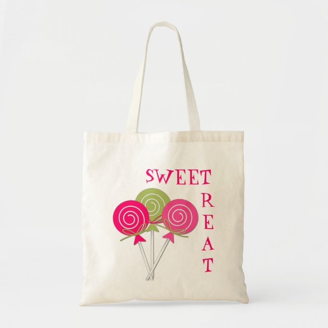 Whimsical Lollypops Tote Bag (Front)