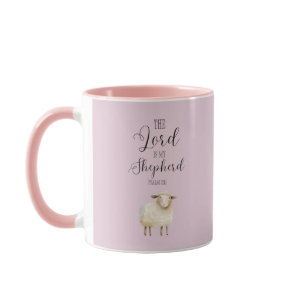 Whimsical Lord is My Shepherd Psalm 23:1 Mug