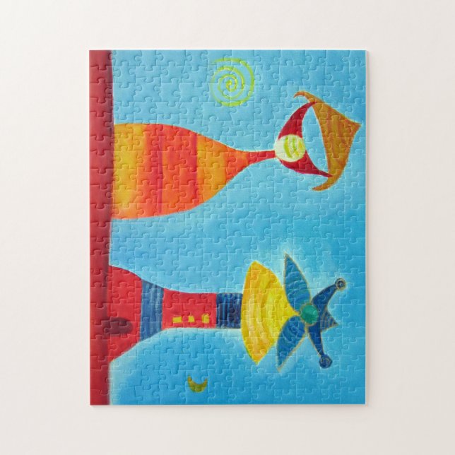 Whimsical Love 11x14 Photo Puzzle with Gift Box (Vertical)