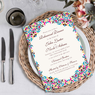 Whimsical Luxury Ivory Floral Style Border Wedding Invitation