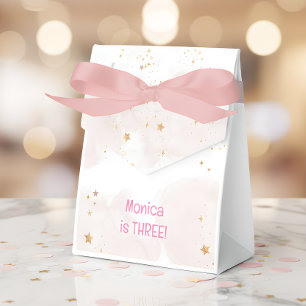 Whimsical magic pastel unicorn kids birthday favor boxes