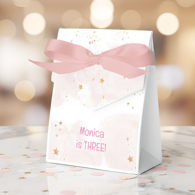 Whimsical magic pastel unicorn kids birthday favor boxes (Creator Uploaded)