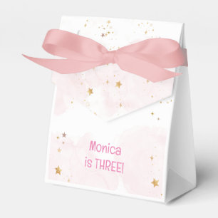Whimsical magic pastel unicorn kids birthday favor boxes